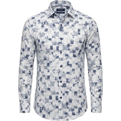 Ego Man pánská košile slim fit S0305-01 bílá