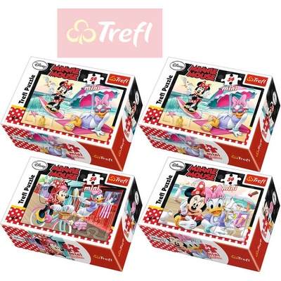 Trefl Minnie a Daisy sportují 54 dílků