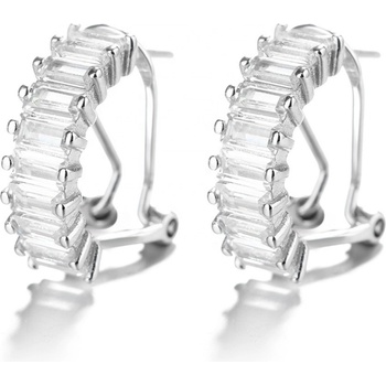 Silenti Jewelry Сребърни обеци "Лъскавина