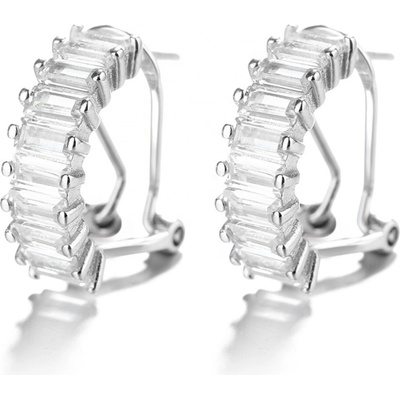 Silenti Jewelry Сребърни обеци "Лъскавина