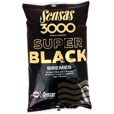 Sensas Krmení 3000 Super Black 1 kg Cejn Černý – Zboží Mobilmania