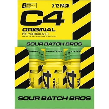 CELLUCOR Предтренировъчен шот CELLUCOR C4 Pre-Workout Shots, 12 x 60 ml