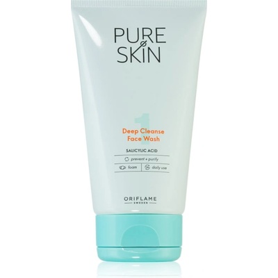 Oriflame Pure Skin почистващ гел за лице за мазна кожа 150ml
