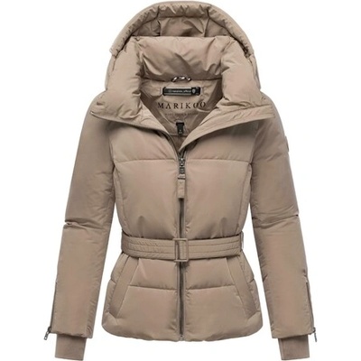 Marikoo Дамско зимно яке с качулка Aleyna16, taupe grey (M-104-907.ALEYNA16.816-taupe-grey)