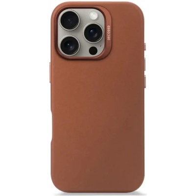 Decoded Leather Backcover калъф с MagSafe за iPhone 16 Pro - кафяв (D25IPO16PBC1TN)