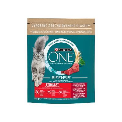 Purina ONE 800g Sterilcat s hovädzím a pšenicou