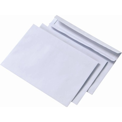 obálka C6 bílá samolepicí přehybová 114x162mm 1ks, baleno po 1000ks