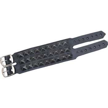 Image 1 of Black & metal Гривна с пирамида 3 - bwz-123