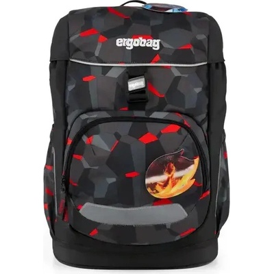 Ergobag batoh School Flex čierna červená