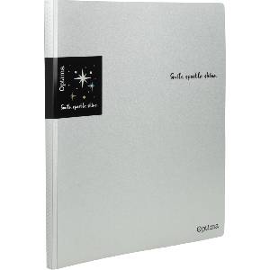 Optima Папка Optima с 20 джоба, А4, блест. цветове, асорти (32185-А-GLITTER)