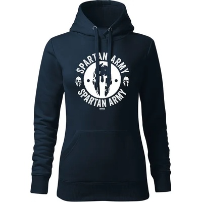 DRAGOWA дамски суитшърт с качулка Архелай, тъмносин, 320г/м2 (8487)