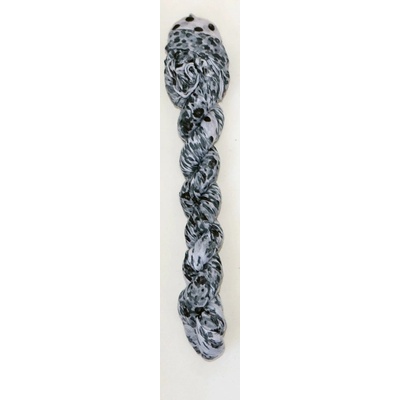 Šatka dámska Londog Vis sivá-čierna