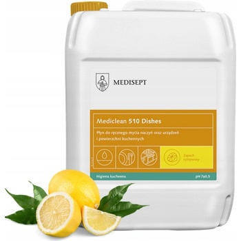 Medisept Tekutý prostriedok na umývanie riadu Citrón 5 l