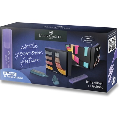 Faber Castell Textliner 1546 set 16 ks ve stojánku