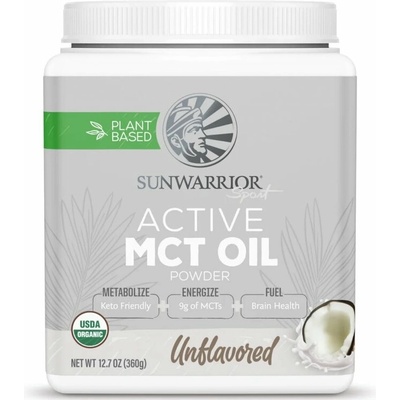 Sunwarrior MCT Oil Powder Organic Neochutený 360 g