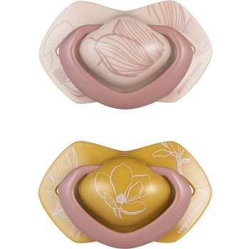 Canpol Babies Light Touch Gold биберон 6-18m Pink 2 бр