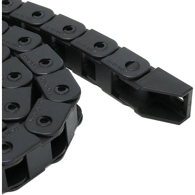 Кабеловодеща верига 10x10mm - 1000mm дължина, гъвкава кабелна верига за CNC и 3D машини