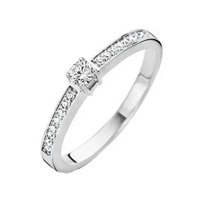 Blush Златен дамски пръстен Blush 1145WZI (1145WZI)