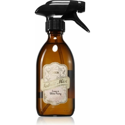 Sabon osviežovač textílií Linen & White Peony 300 ml