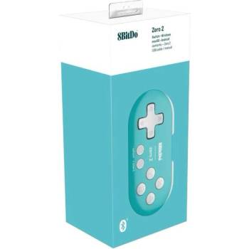 Image 1 of 8BitDo Zero 2 Turquoise Edition (RET00222)