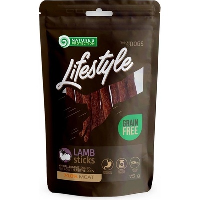 Natures P Lifestyle dog lamb sticks 75 g