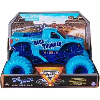 Spin Master Monster Jam Die-Cast Auto Blue Thunder 1:24