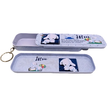 Метална кутия за ученически пособия с ключодържател 1146/В-34