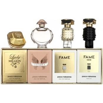 Image 1 of Paco Rabanne Комплект за жени Paco Rabanne Collection Mini - Eau de Parfum 3x5 мл + Parfum 5 мл