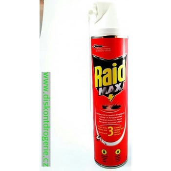 Raid spray na lezoucí hmyz na mravence i šváby 400 ml