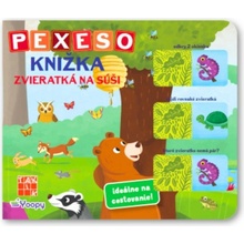 Pexeso knižka Zvieratká na súši