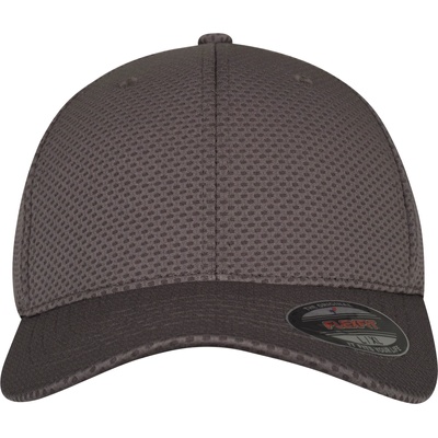 Urban Classics Шапка с козирка тъмносива Flexfit 3D HexagonUB-6584-00094 - Тъмносив, размер L/XL