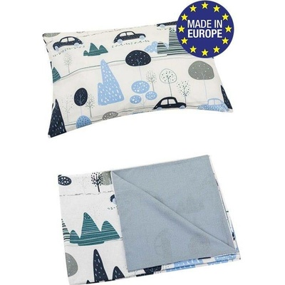 Bomimi Sada deka a vankúšik Cars Blue
