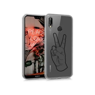 kwmobile Калъф за Huawei P20 Lite - черен