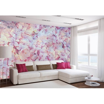 DIMEX ART s. r. o Флизелинов фототапет абстрактни ябълкови цветове i. 375 x 250 см