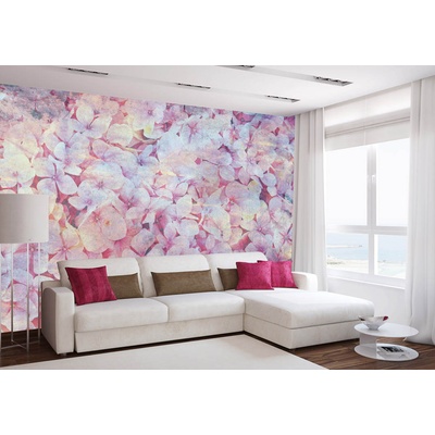 DIMEX ART Флизелинов фототапет абстрактни ябълкови цветове i. 375 x 250 см