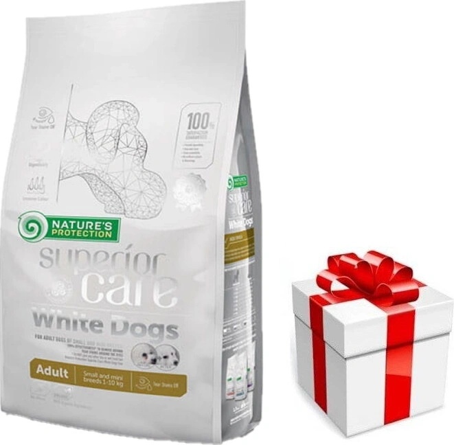 Nature's Protection Superior Care Adult White Small Breed 1,5 kg