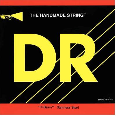 DR Strings MR 45 Hi-Beam Electric Bass Strings (Medium, 45-105)