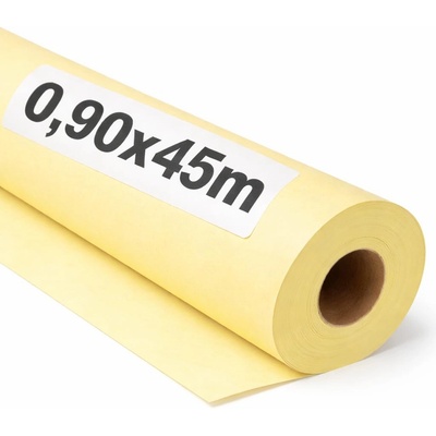 OFITURIA Kraft Paper Yellow Pastel - Roll 0.90 × 45 m - 1 Roll - Wrapping Paper and Packaging Paper - Craft Paper for DIY, Decoration and Sewing Patterns - Tear-Resistant and Easy to Cut - COM620-parent2