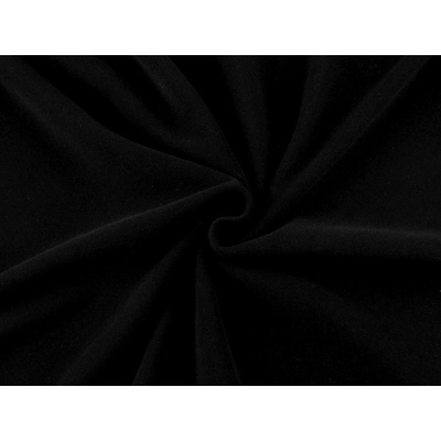 Oděvní soft fleece Varianta: 15 (315 g/m²) černá, Balení: 1 m