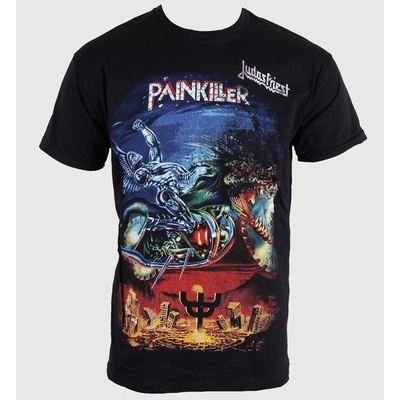 Tričko metal Rock Off Judas Priest Painkiller černá