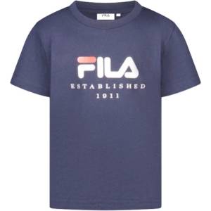 Fila Детска тениска с къс ръкав fila, Размер 5a, Цвят Синьо (fak0432_bl50004)