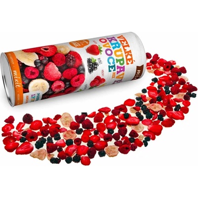 Mixit Velké křupavé ovoce Banán jahoda borůvka 160 g – Hledejceny.cz