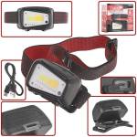 Tvardy Челник с датчик за движение LED COB 8W (5W+3W) 1800mAh 520lm IP44 60758 (T00951)