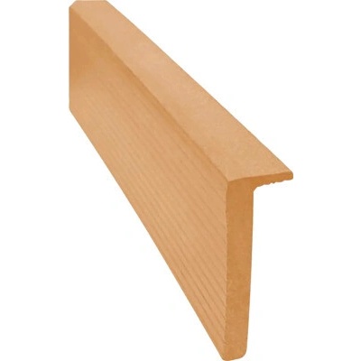 Ukončovací profil WPC L Rosewood 12 x 58 x 2000 mm