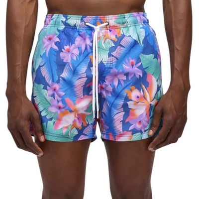 Sundek Бански гащета Sundek Orchid party swimming shorts - Blue (Navy)