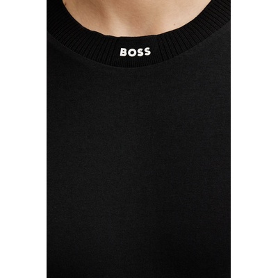 BOSS Green Тениска BOSS Green в черно с изчистен дизайн 50537836 (50537836)