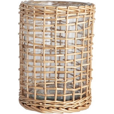 Lucerna Grusvik Glass Rattan 23 cm Storefactory Scandinavia