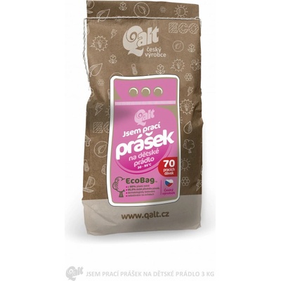 Qalt Jsem prací prášek na dětské prádlo 3,5 kg