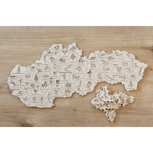 Danson - Puzzle Herbár liečivých rastlín drevené puzzle v krabičke - 1 - 39 piese