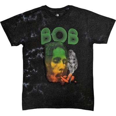 Bob Marley Smoke Gradient Dip-Dye on Grey XL Риза (BMATS32MDD04)